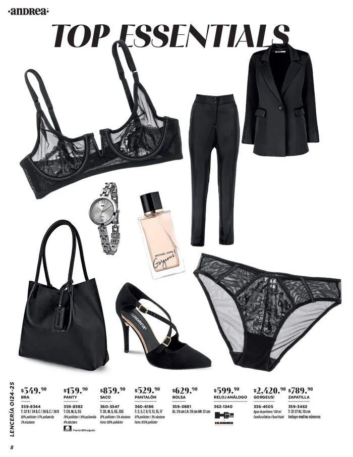 Catálogo de ANDREA - LENCERIA & VESTIR INTERIOR 26 de agosto al 25 de enero 2025 - Pagina 102