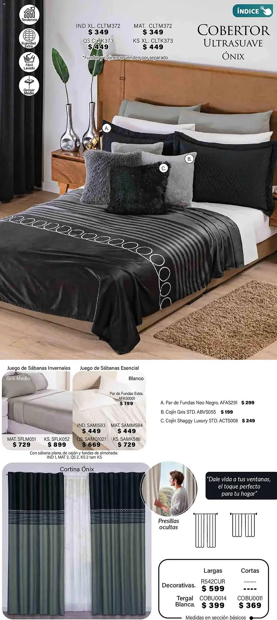 Catálogo de Catálogo Colchas Concord 1 de noviembre al 1 de febrero 2026 - Pagina 395