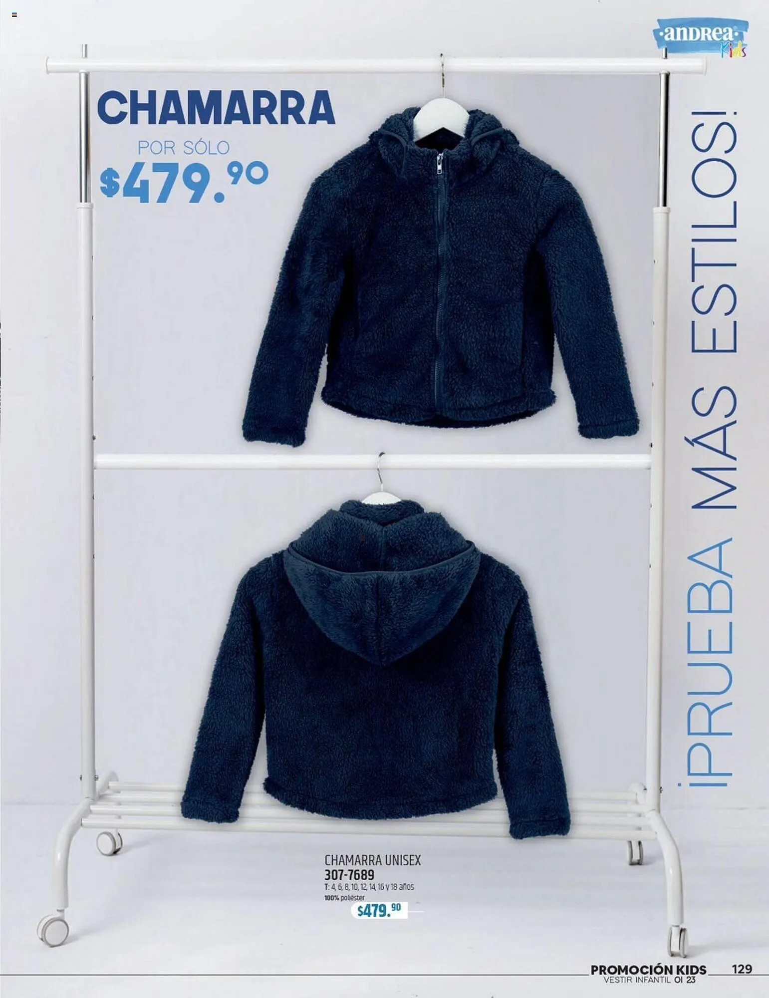 Catálogo de Catálogo Andrea 27 de agosto al 27 de enero 2024 - Pagina 129