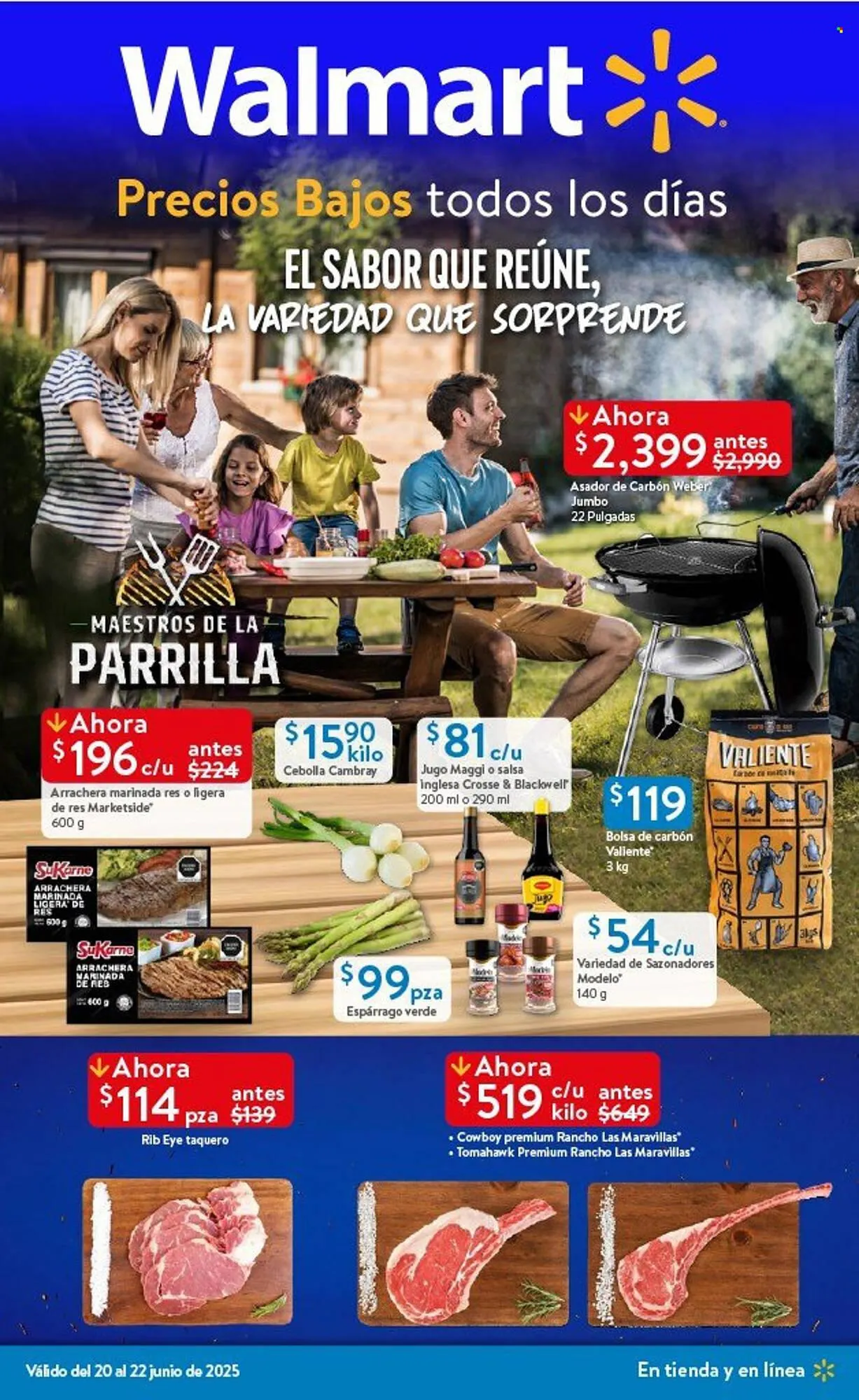 Catálogo de Catálogo Walmart 20 de junio al 22 de junio 2025 - Pagina 1