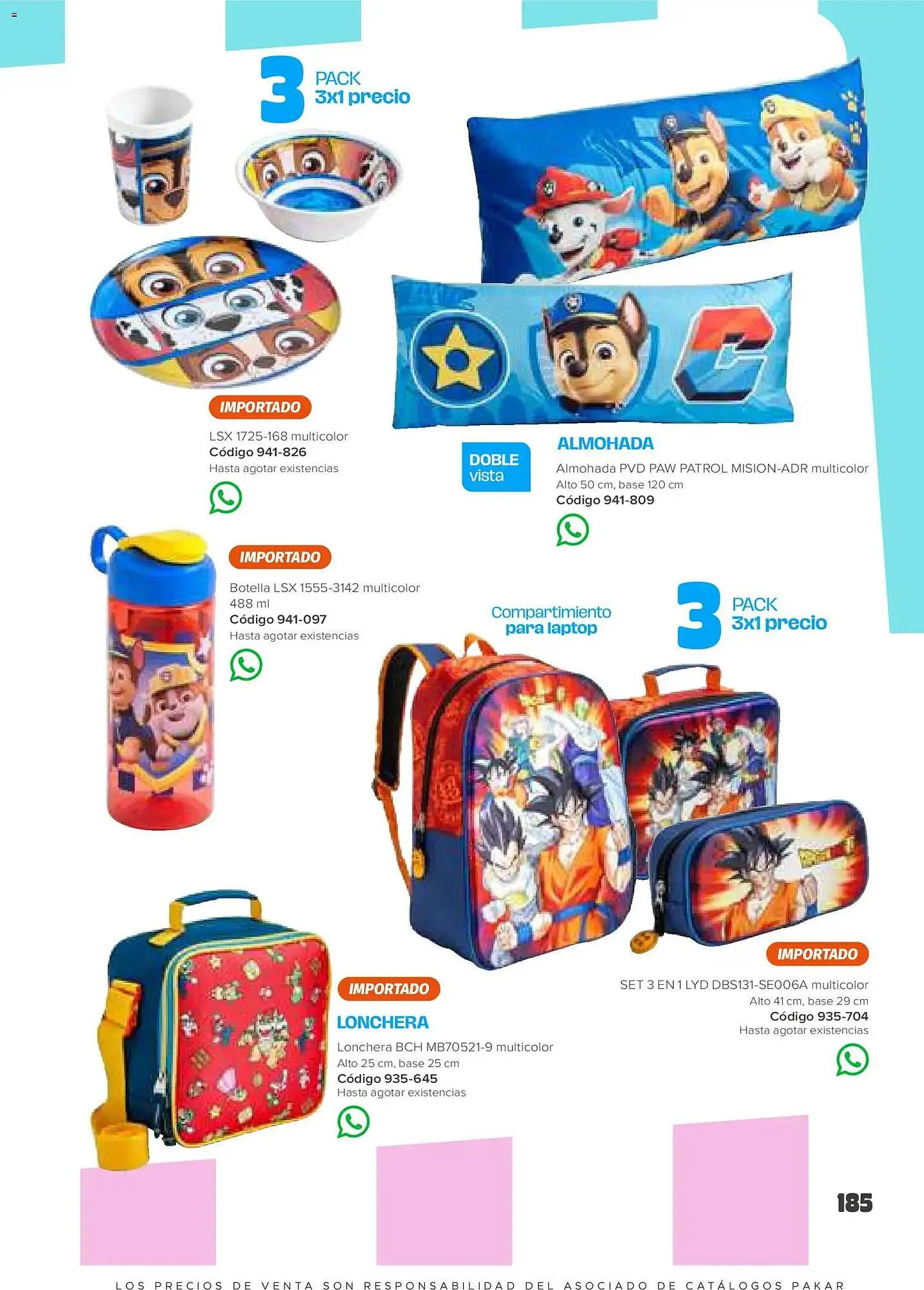 Catálogo de Catálogo SC Pakar 30 de enero al 1 de julio 2026 - Pagina 185