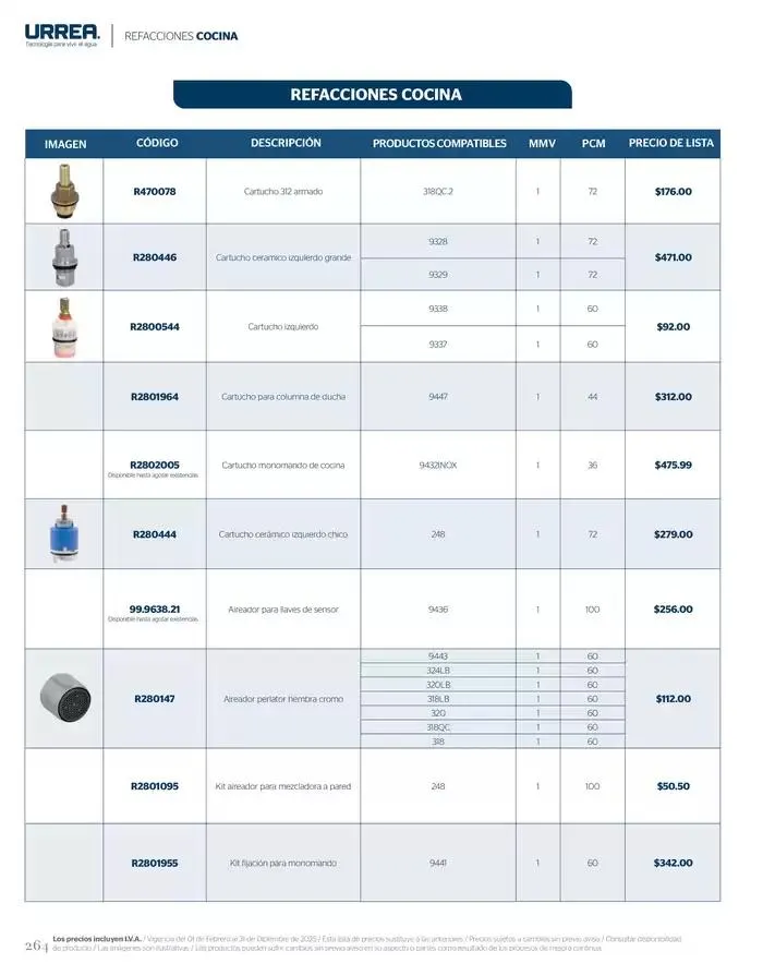 Catálogo de Catálogo Residencial 2025 28 de febrero al 28 de febrero 2026 - Pagina 270