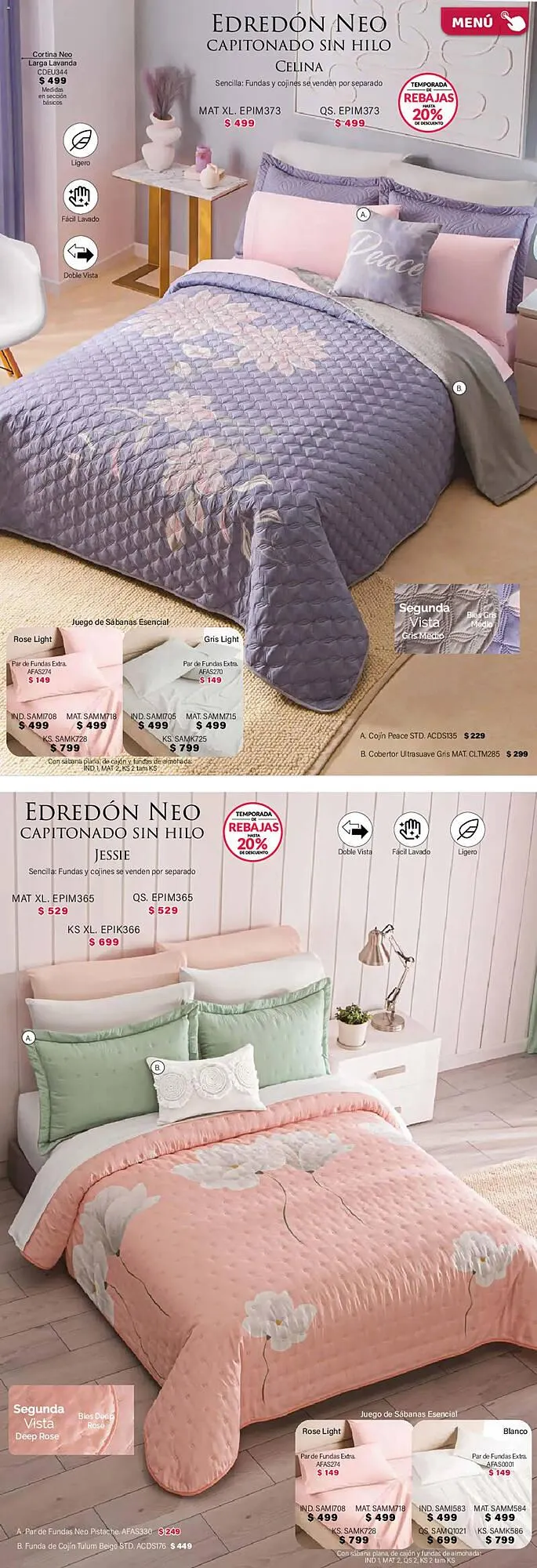 Catálogo de Catálogo Colchas Concord 1 de febrero al 2 de mayo 2026 - Pagina 66