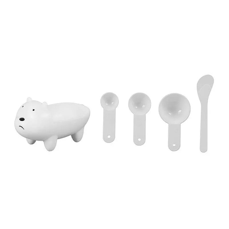 Juego de Tazones para Mezclar Máscarillas Faciales Ice Bear We Bare Bears Collection 5.0