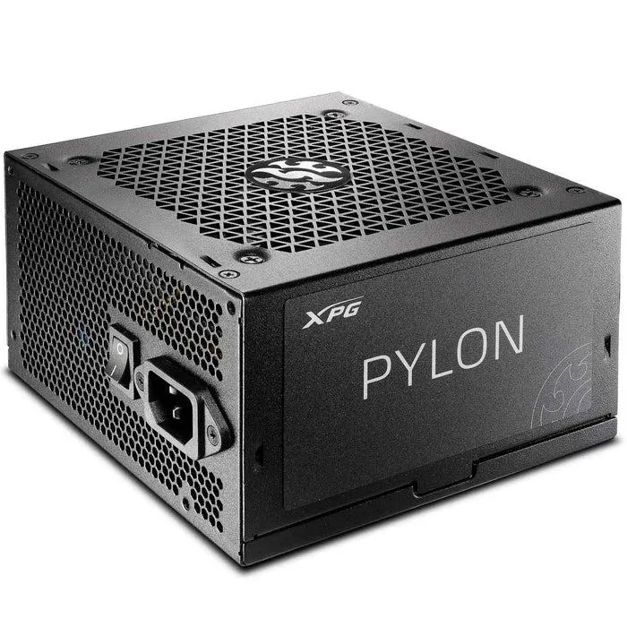 Fuente De Poder PC 550W Gamer XPG PYLON 80 Plus Bronze PYLON550B-BKCUS