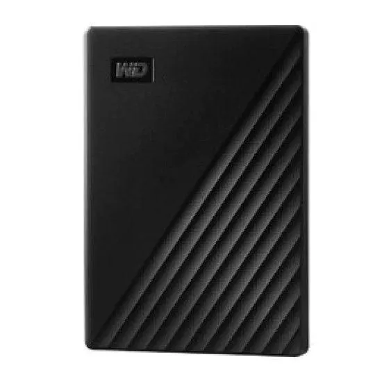 Disco Duro Externo 4TB WD MY PASSPORT 2.5" USB3.0, Color Negro, WDBPKJ0040BBK-WESN