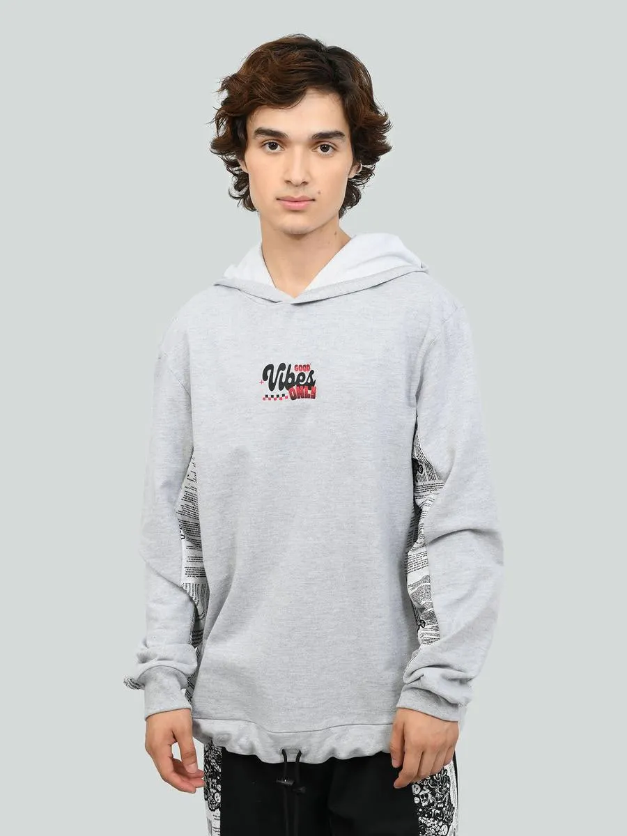 Sudadera Bloque con Capucha