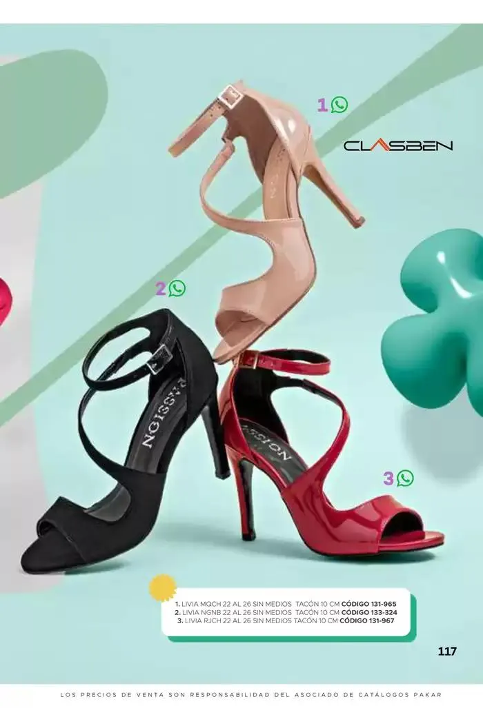 Catálogo de Pakar Sandalia 31 de enero al 31 de mayo 2025 - Pagina 117