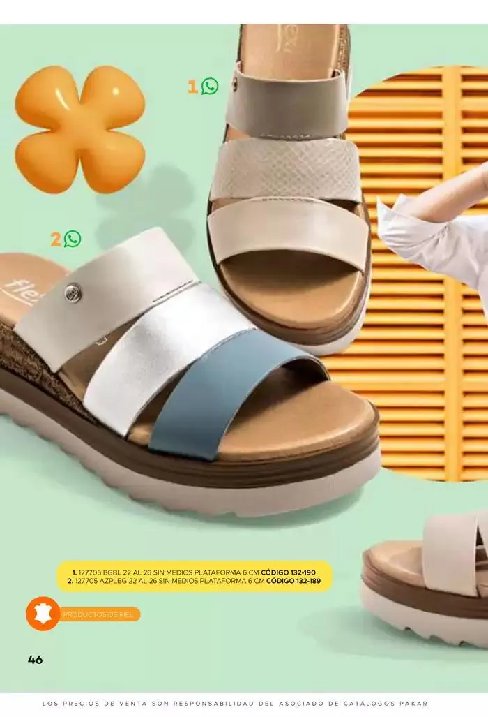 Catálogo de Pakar Sandalia 31 de enero al 31 de mayo 2025 - Pagina 46