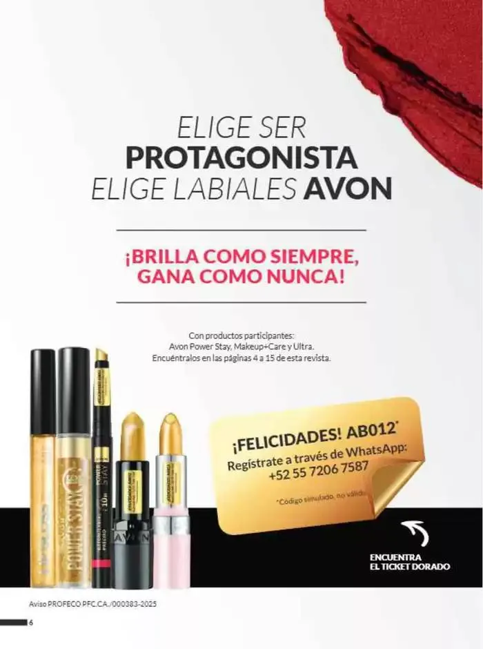 Catálogo de Revista Avon Ciclo 8 2025 14 de mayo al 31 de agosto 2025 - Pagina 11