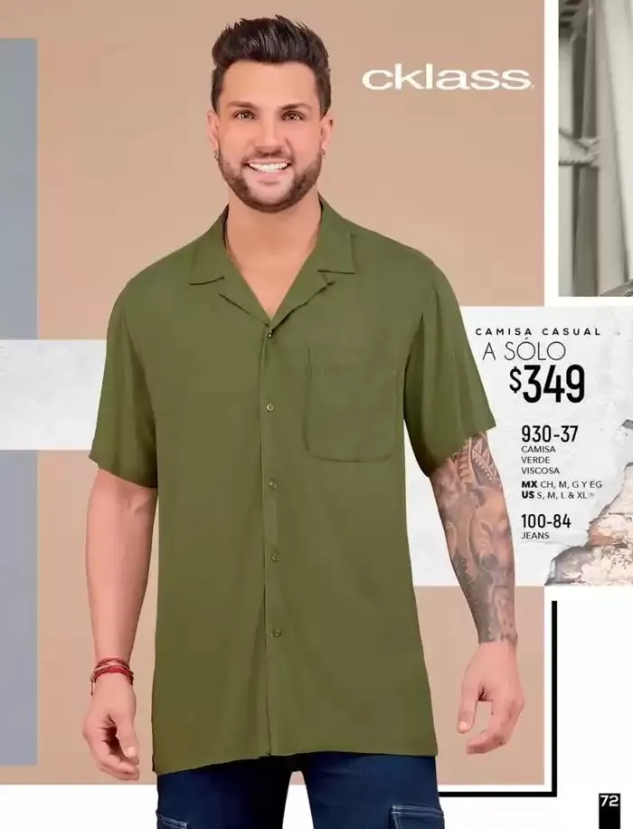 Catálogo de Catálogo Cklass Ropa Caballero Primavera Verano 2025 8 de enero al 30 de junio 2025 - Pagina 81