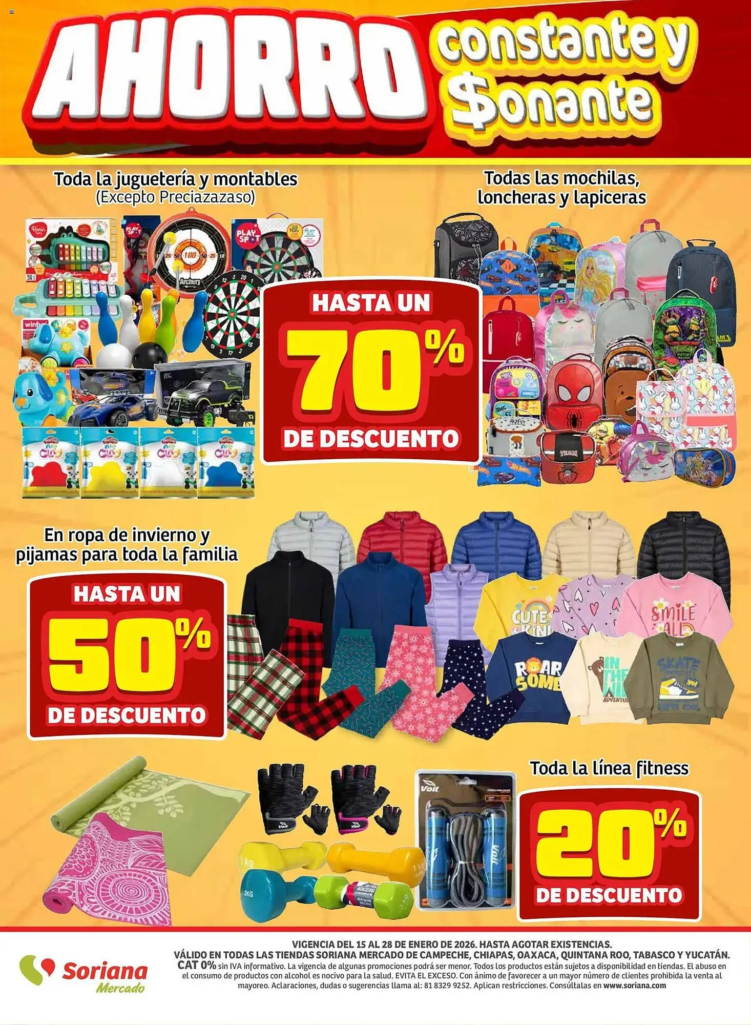 Catálogo de Folleto Soriana Mercado 15 de enero al 28 de enero 2026 - Pagina 29