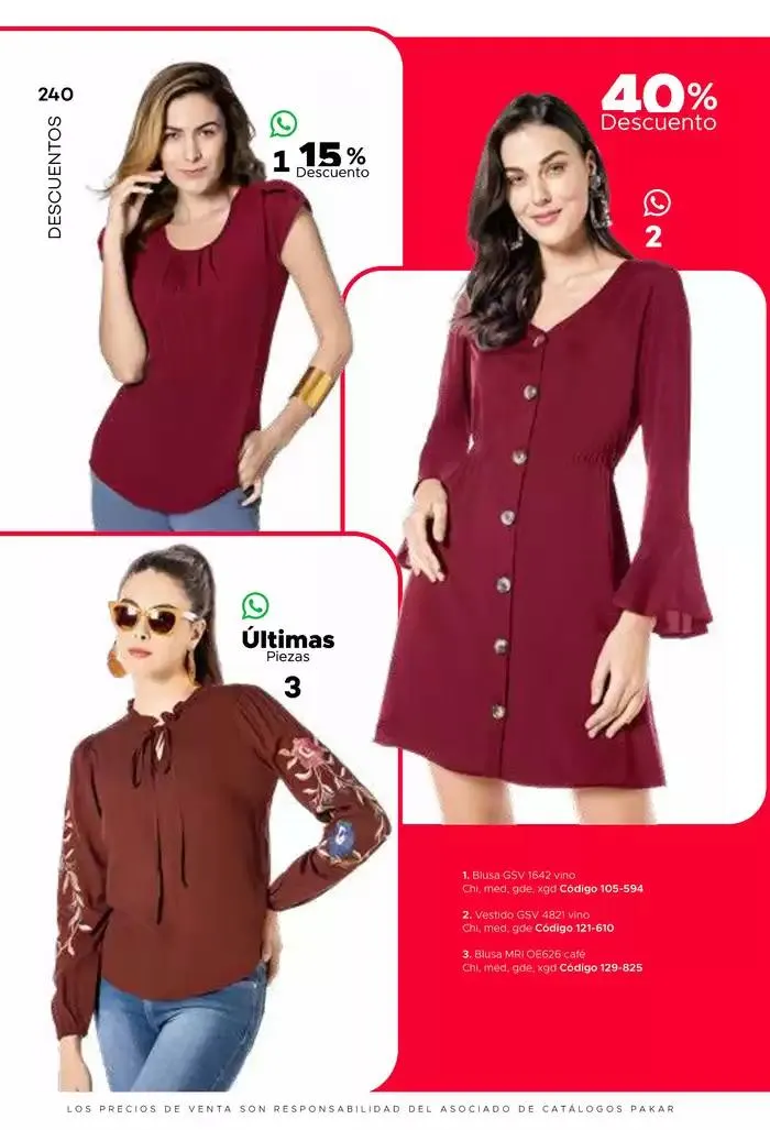 Catálogo de Pakar Ropa 31 de enero al 31 de agosto 2025 - Pagina 240