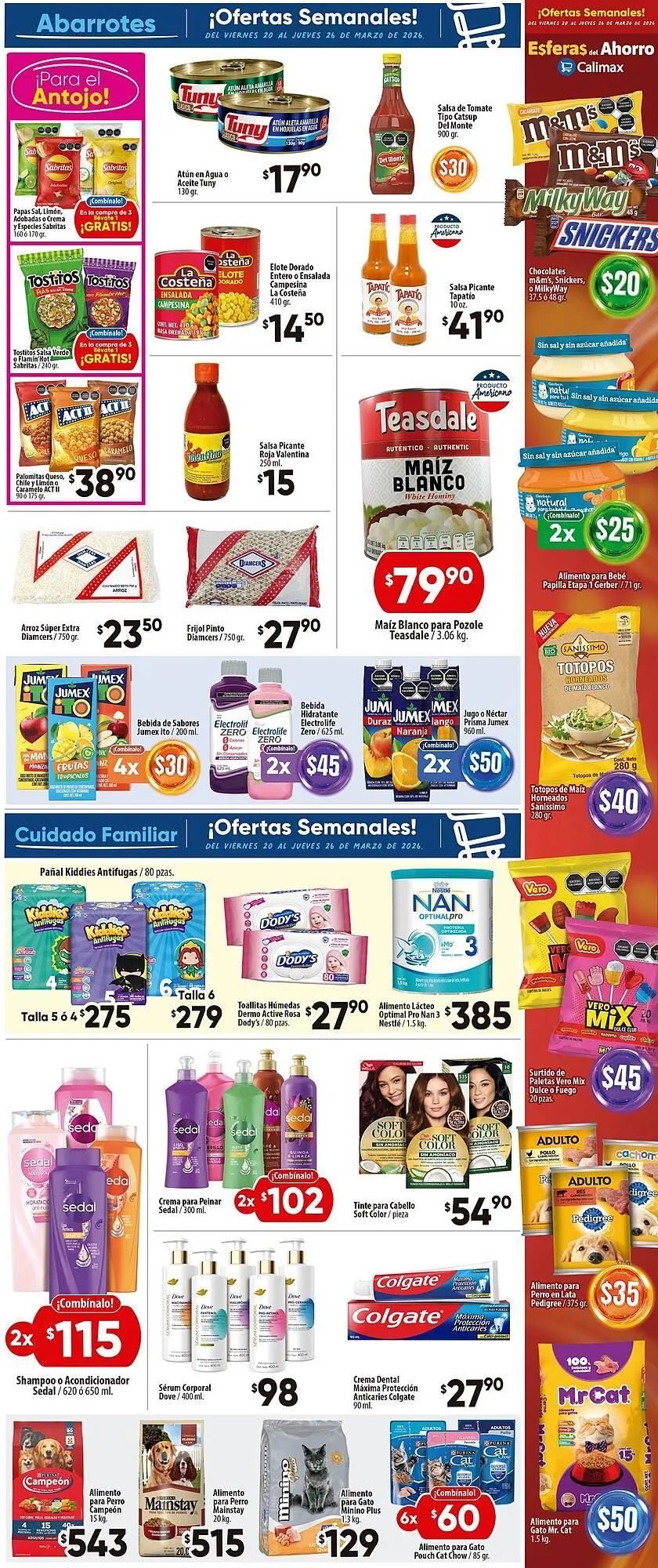 Catálogo de Folleto Calimax 20 de marzo al 23 de marzo 2026 - Pagina 5