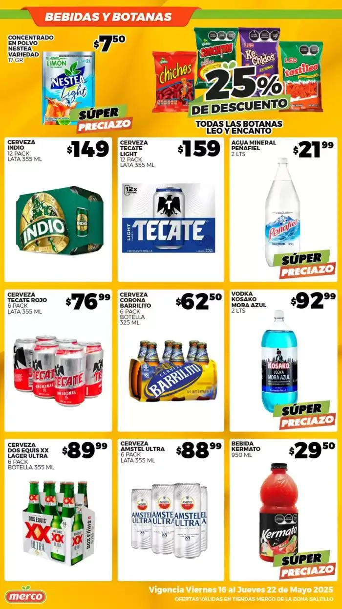 Catálogo de No te preocupes, ven a Merco 16 de mayo al 22 de mayo 2025 - Pagina 8