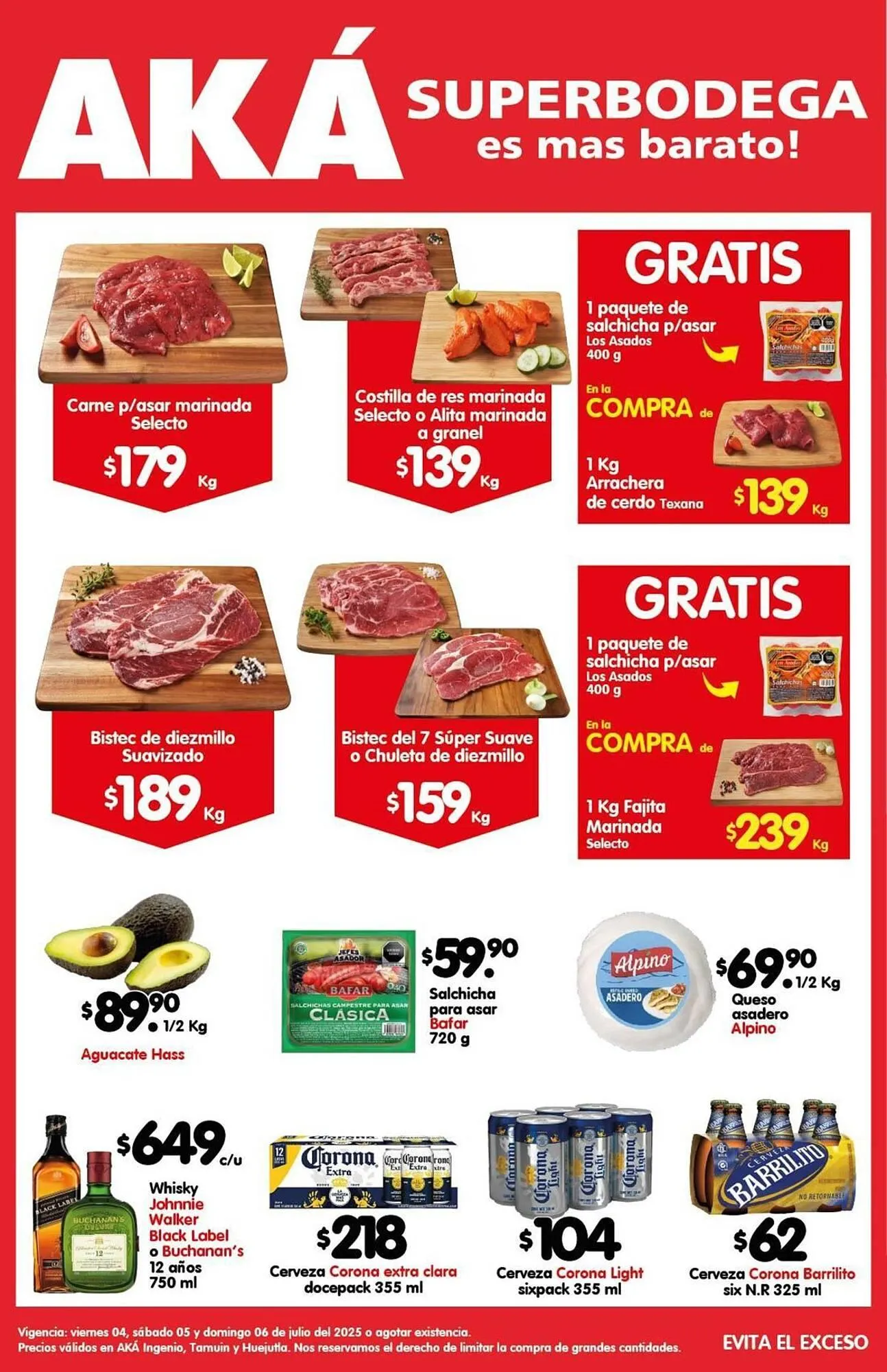 Catálogo de Catálogo AKÁ Superbodega 4 de julio al 9 de julio 2025 - Pagina 2