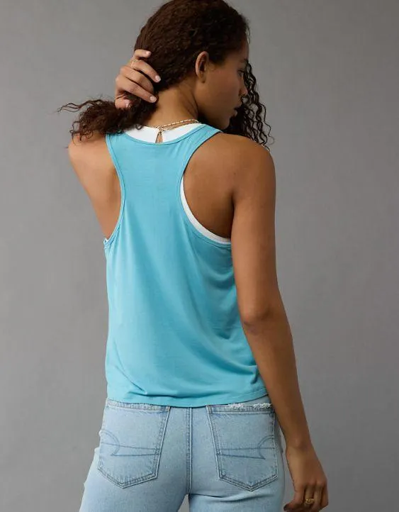 AE Soft & Sexy Top Holgado sin Mangas