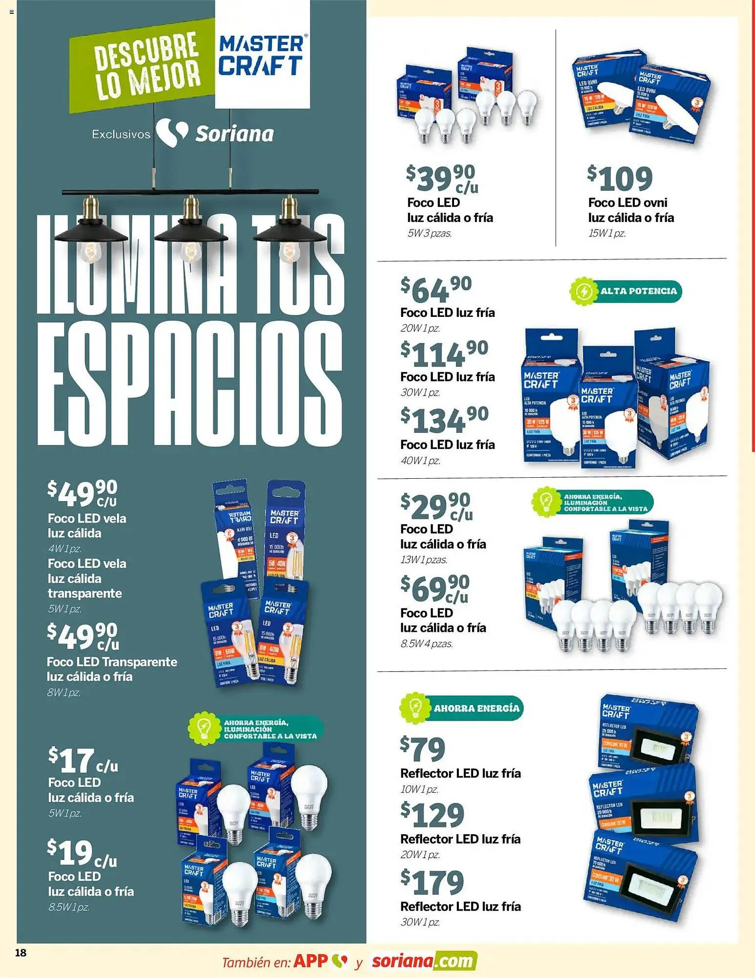 Catálogo de Folleto Soriana Mercado 26 de marzo al 29 de abril 2026 - Pagina 18