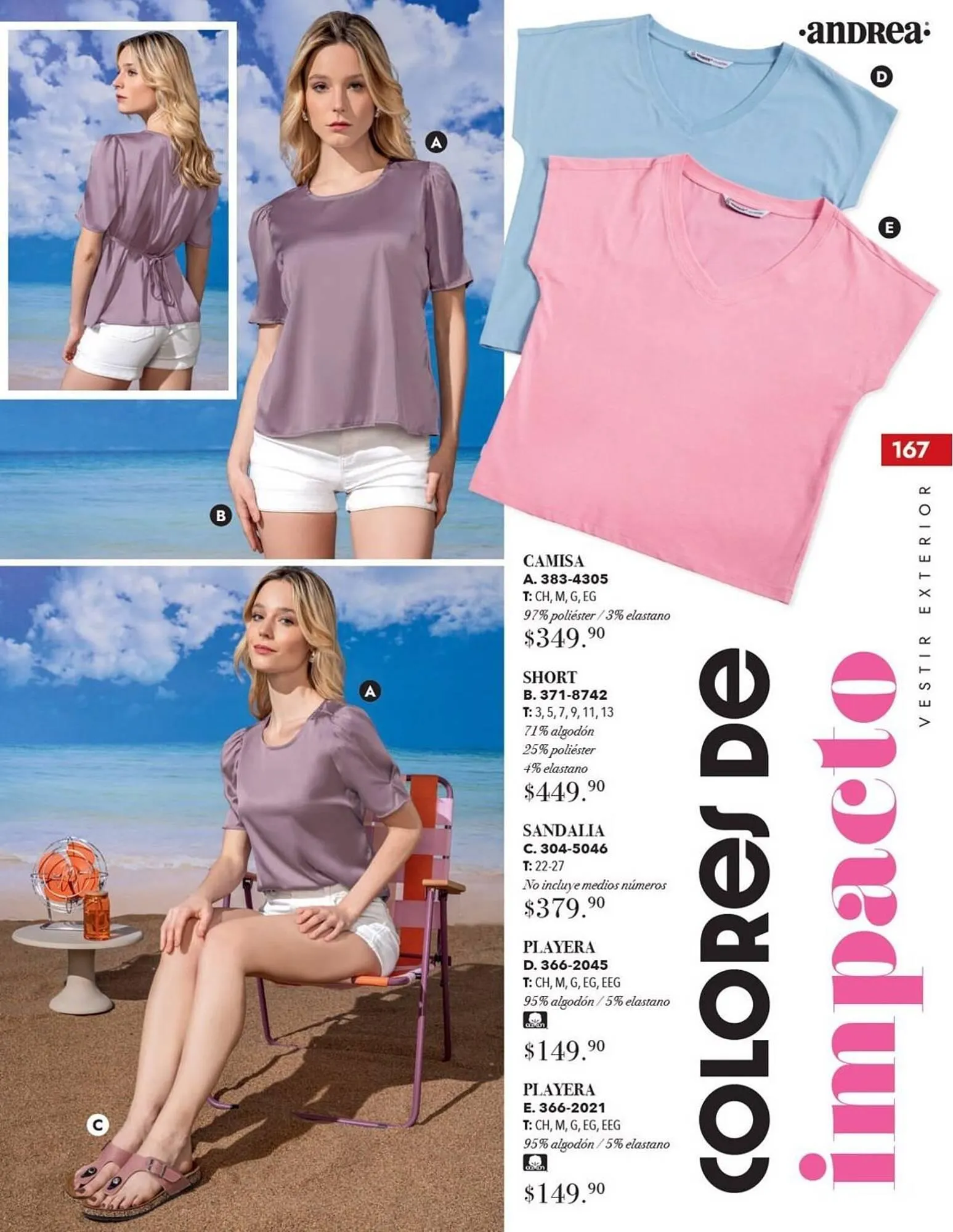 Catálogo de Catálogo Andrea 1 de septiembre al 31 de diciembre 2025 - Pagina 167