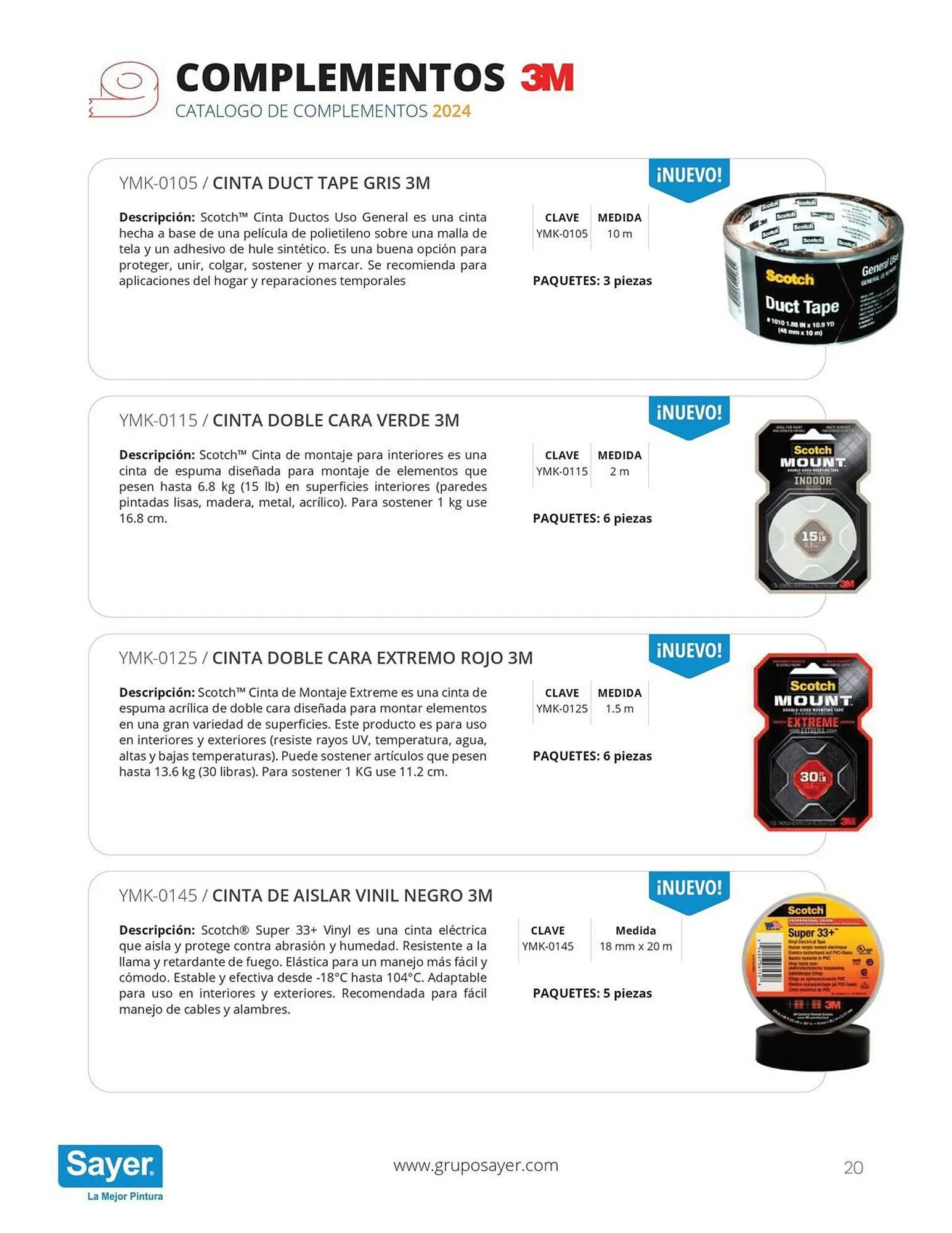 Catálogo de Catálogo Sayer 3 de enero al 31 de diciembre 2024 - Pagina 20