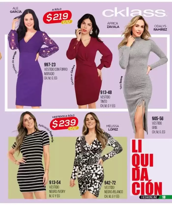 Catálogo de Catálogo Cklass Liquidación Ropa 2025 México 31 de marzo al 31 de agosto 2025 - Pagina 19