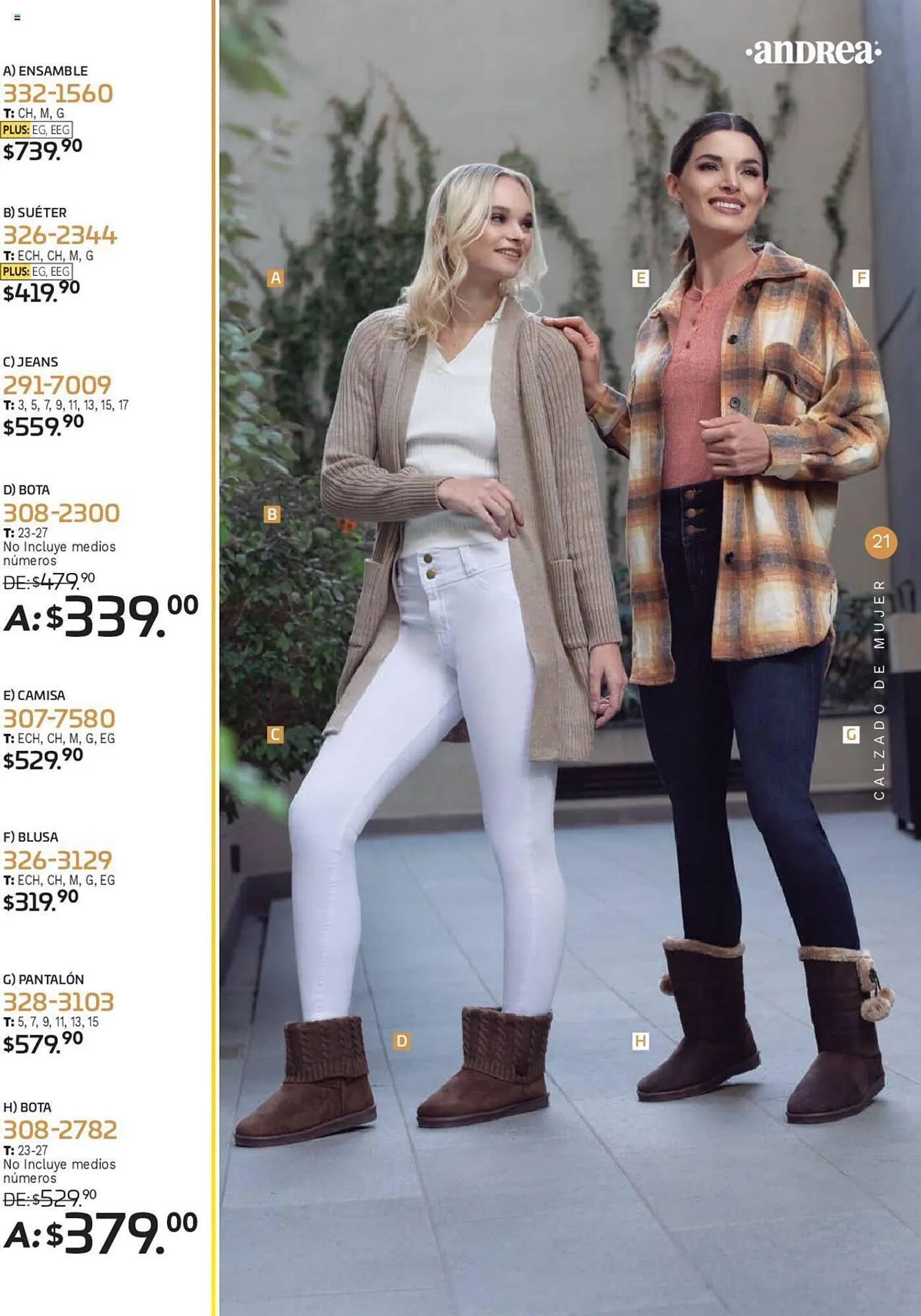 Catálogo de Catálogo Andrea 10 de diciembre al 30 de marzo 2024 - Pagina 21