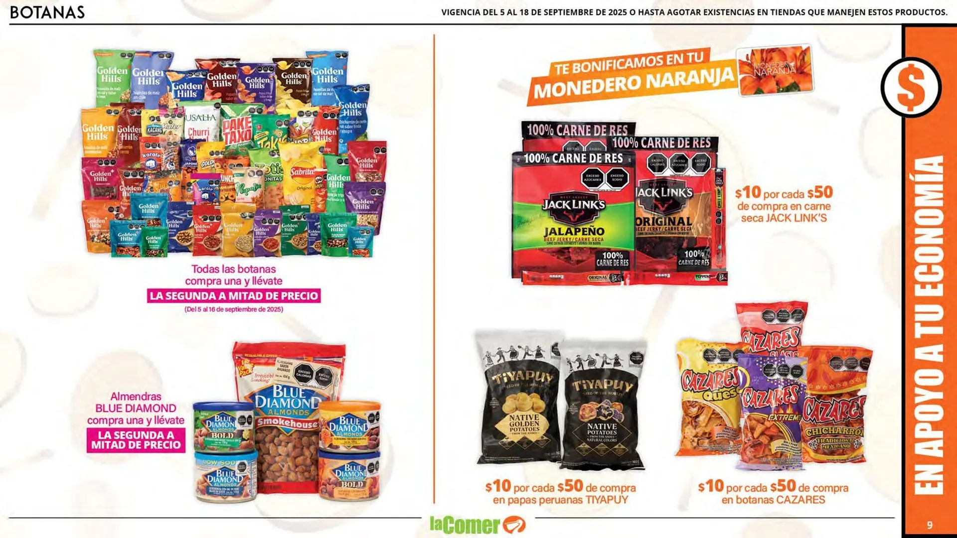 Catálogo de Folleto La Comer 5 de septiembre al 18 de septiembre 2025 - Pagina 9