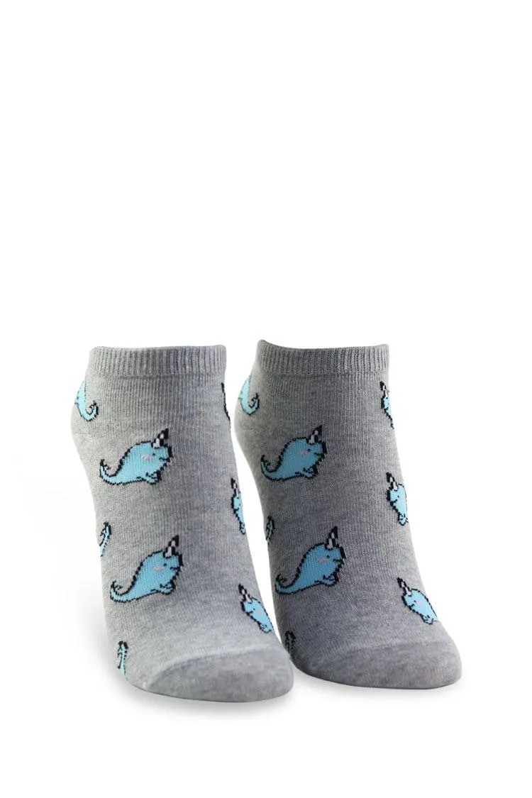 CALCETINES CON ESTAMPADO DE NARVALES ACCESORIOS