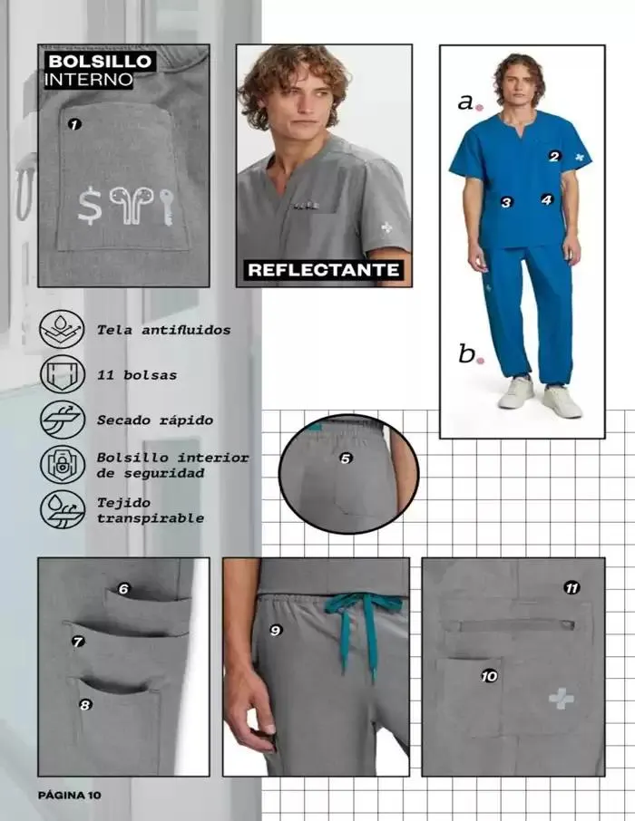 Catálogo de PIJAMAS QUIRURGICAS | ACO | 2025 | 1E 1 de marzo al 30 de septiembre 2025 - Pagina 10