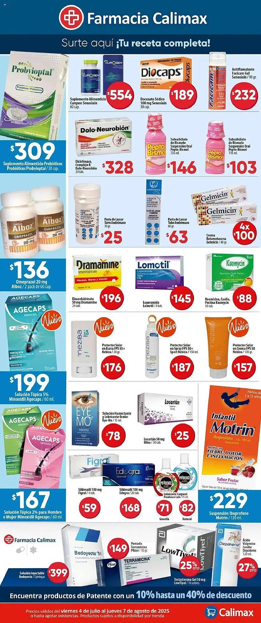 Catálogo de Catálogo Calimax 4 de julio al 8 de agosto 2025 - Pagina 2