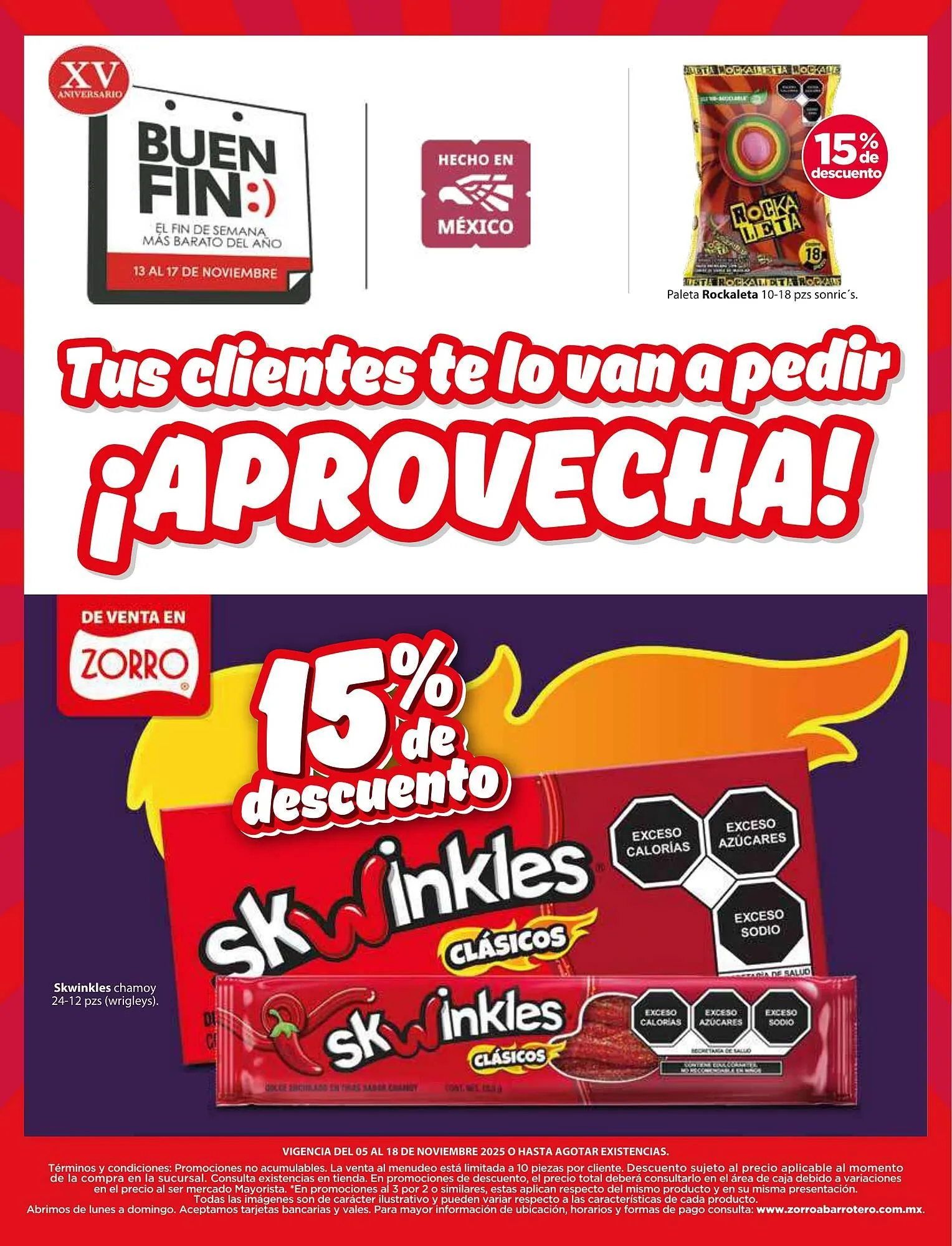 Catálogo de Catálogo Zorro 5 de noviembre al 20 de noviembre 2025 - Pagina 17