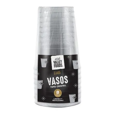 Vasos Desechables Elite 8pz Valley Foods