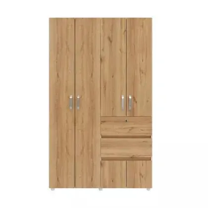Clóset 4 puertas 2 cajones duna