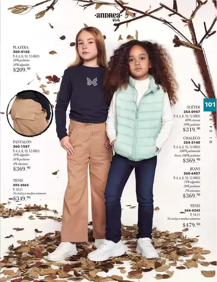 Catálogo de ANDREA - INFANTIL 26 de agosto al 25 de enero 2025 - Pagina 2