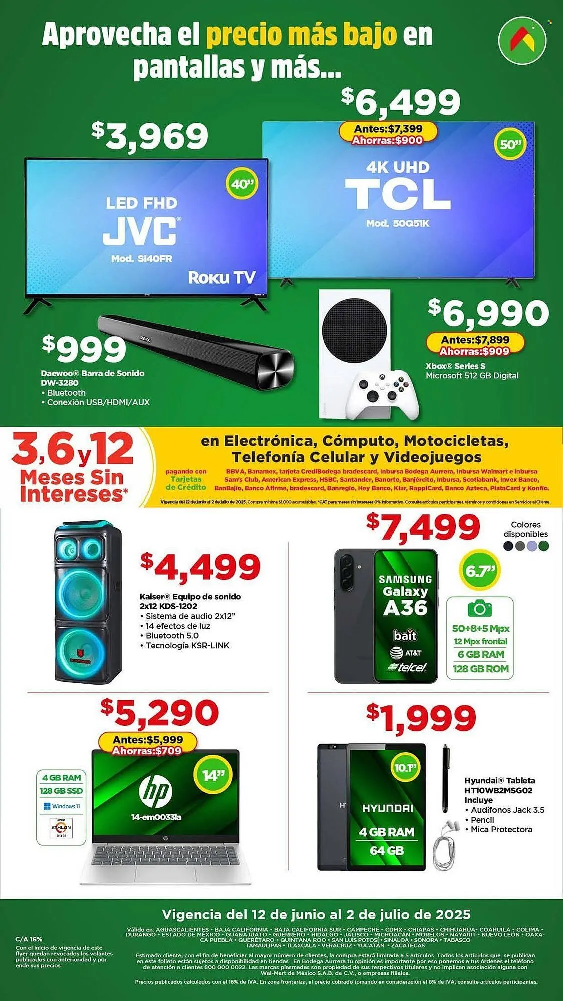 Catálogo de Catálogo Bodega Aurrerá 12 de junio al 2 de julio 2025 - Pagina 4