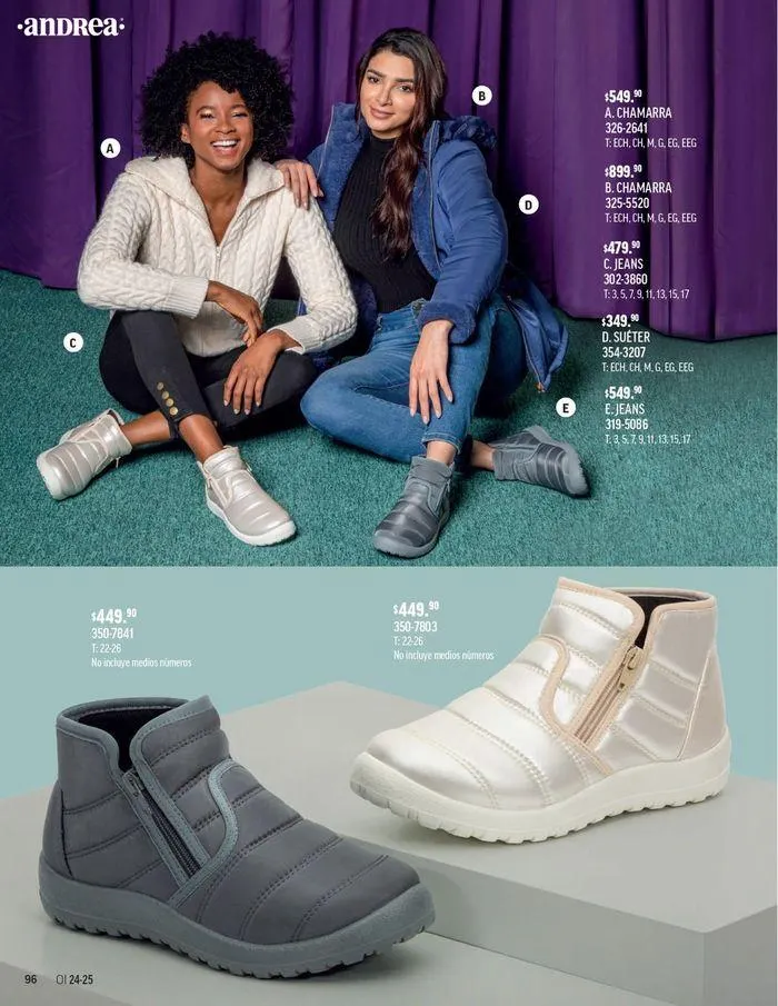 Catálogo de ANDREA - CALZADO DAMA 26 de agosto al 25 de enero 2025 - Pagina 195