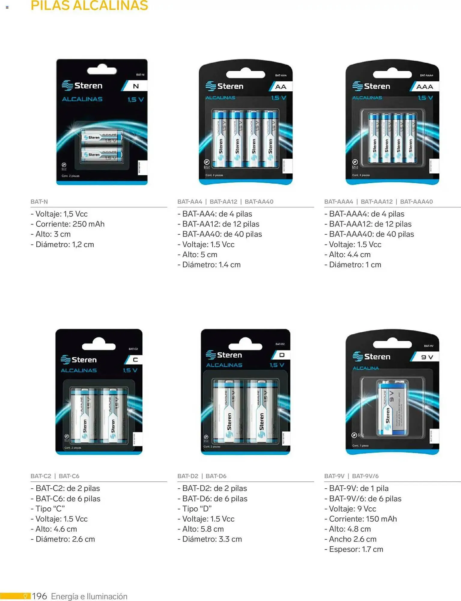 Catálogo de Catálogo Steren 1 de enero al 1 de enero 2027 - Pagina 208
