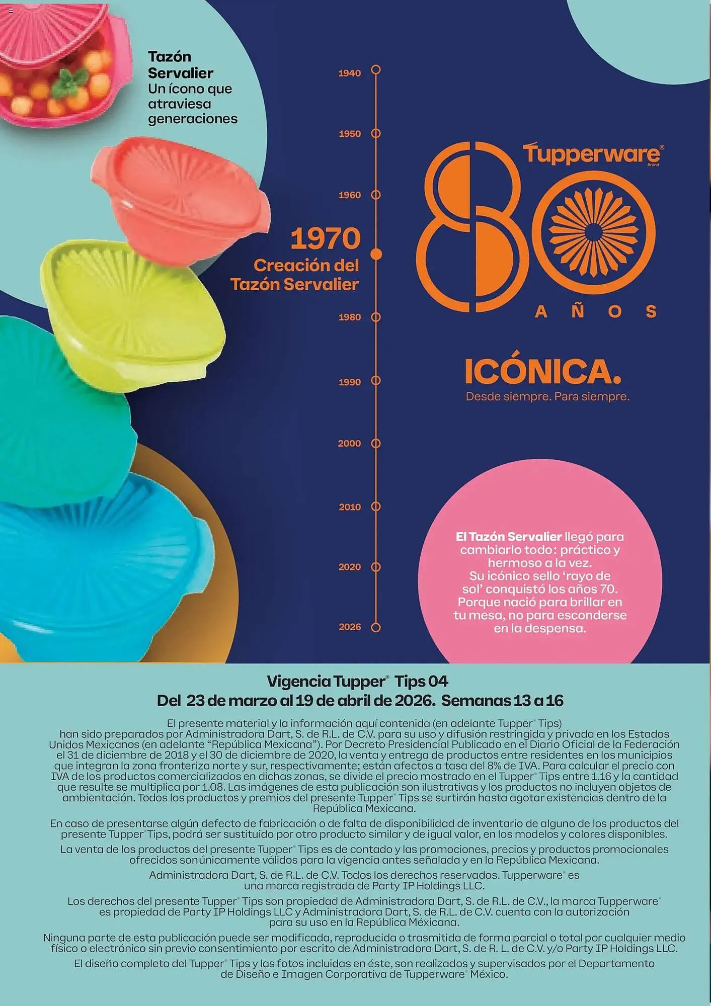 Catálogo de Catálogo Tupperware 23 de marzo al 20 de abril 2026 - Pagina 92