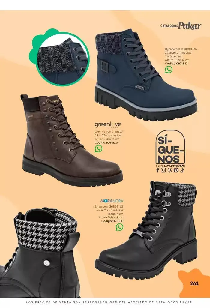 Catálogo de Pakar Mujer 31 de enero al 31 de agosto 2025 - Pagina 261