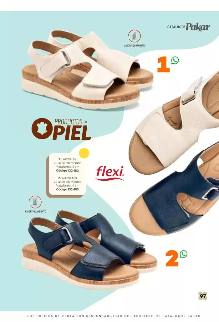 Catálogo de Pakar Sandalia 31 de enero al 31 de mayo 2025 - Pagina 97