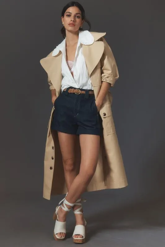 Farm Rio Trench Coat