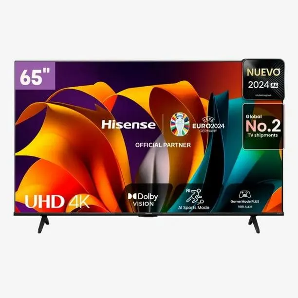 TV 65 Pulgadas Samrt tv 65A6N Google tv Hisense