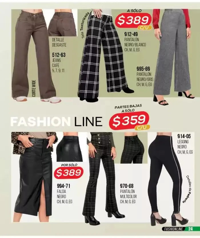 Catálogo de Catálogo Cklass Liquidación Ropa 2025 México 31 de marzo al 31 de agosto 2025 - Pagina 25