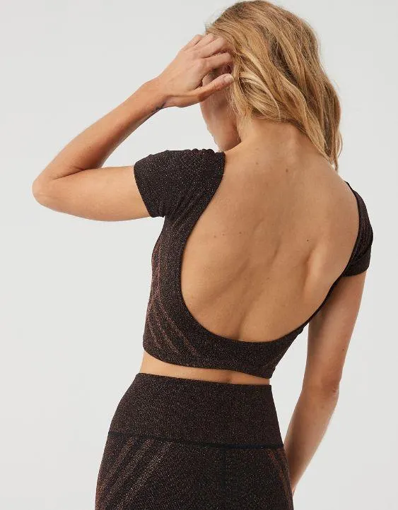 OFFLINE By Aerie T-shirt Seamless de Lúrex