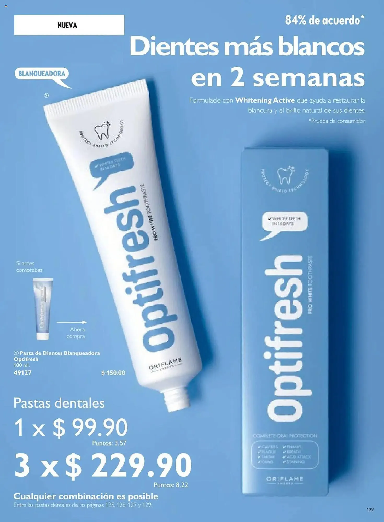 Catálogo de Catálogo Oriflame 28 de marzo al 18 de abril 2026 - Pagina 129