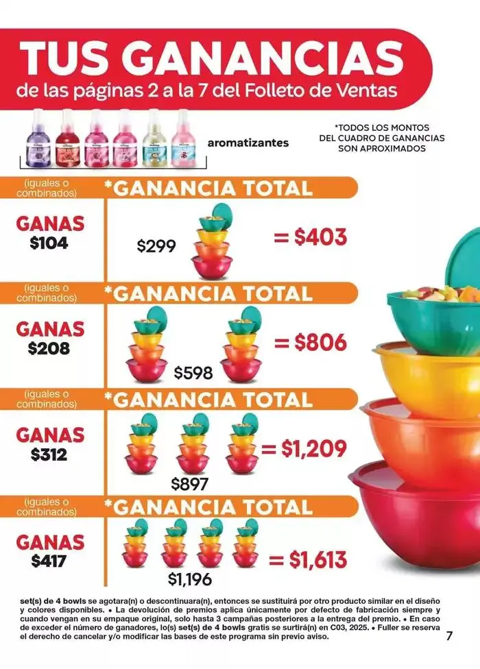 Catálogo de Fuller Revista Gana Más C25 1 de enero al 31 de diciembre 2025 - Pagina 7