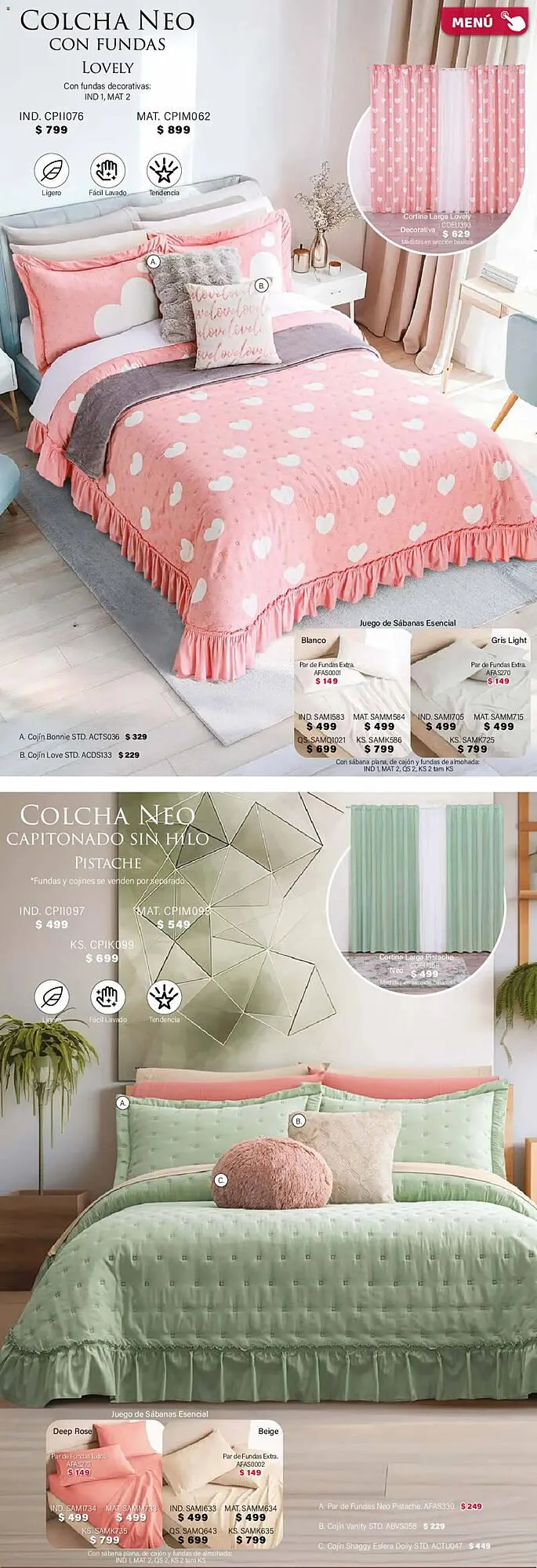 Catálogo de Catálogo Colchas Concord 1 de febrero al 2 de mayo 2026 - Pagina 72