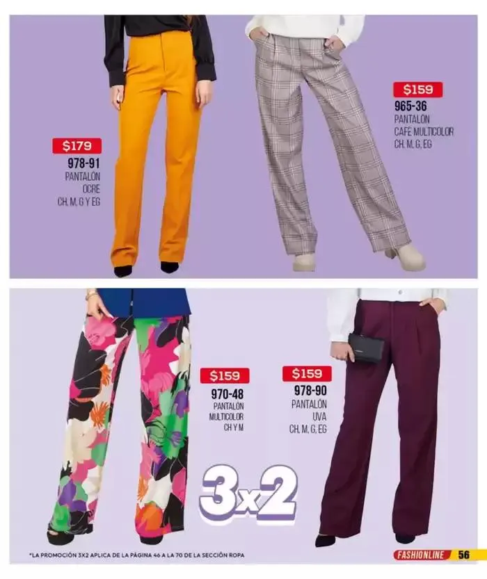 Catálogo de Catálogo Cklass Liquidación Ropa 2025 México 31 de marzo al 31 de agosto 2025 - Pagina 57