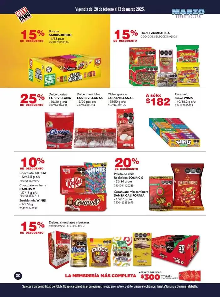 Catálogo de Marzo Espectacular 28 de febrero al 31 de marzo 2025 - Pagina 30