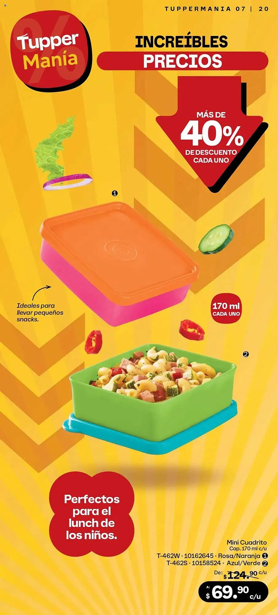 Catálogo de Catálogo Tupperware 16 de junio al 15 de julio 2025 - Pagina 20